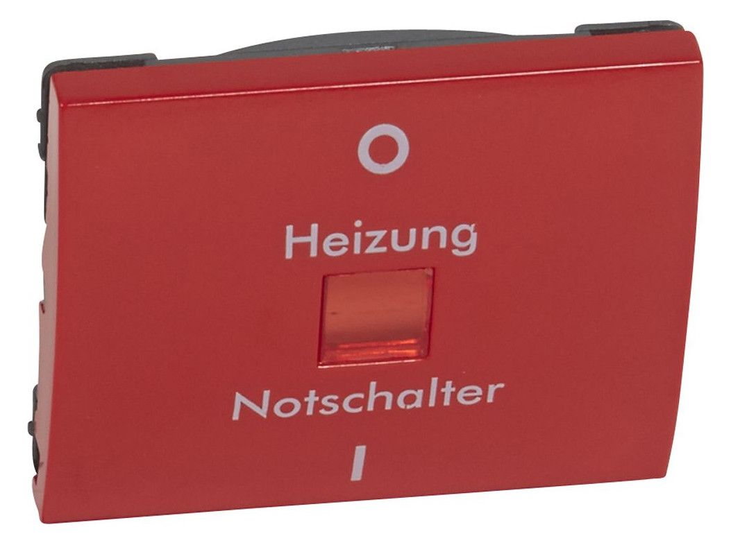 Legrand 771018 Wippe m.Aufdruck 0/I u.Heizung Notschalter ultraweiß