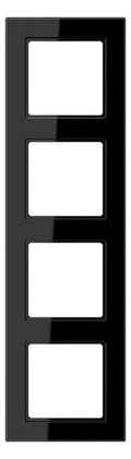 Jung AC584BFSW Rahmen 4fach bruchsicher Serie A creation schwarz