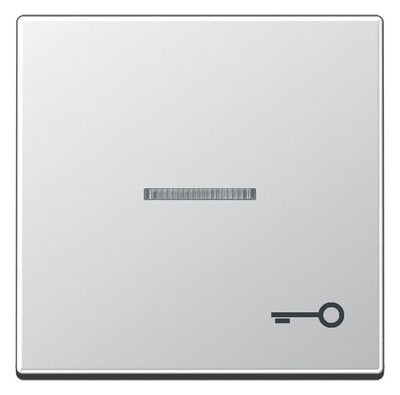 Jung A590KO5TAL Wippe Symbol Tür m.Lichtleiter Serie A aluminium