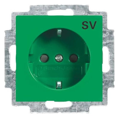 BJ 20 EUCB-13-914-10 SCHUKO Steckdose SV grün Busch-balance SI