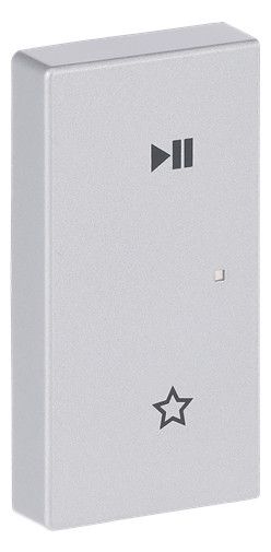 BJ 6237-21-83 Wippe alusilber Busch-free@home Abdeckungen