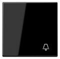 Jung LS990KSW Wippe Symbol Klingel schwarz