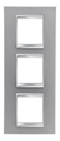 GEWISS GW16227VT Abdeckrahmen LUX International 2+2+2M vert. Titan