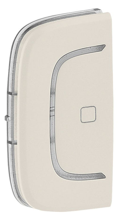 Legrand 755444 Wippe BUS/SCS m.Symbol STOP 1M beids. Valena Allure Aluminium