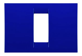 GEWISS GW22171 Abdeckrahmen System Virna 1M Jazz Blau