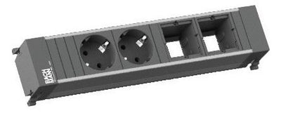 Bachmann 916.1000 Power Frame 2xSchuko 2xABD GST