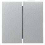 GIRA 329526 Wippe 2fach System 55 Farbe Alu