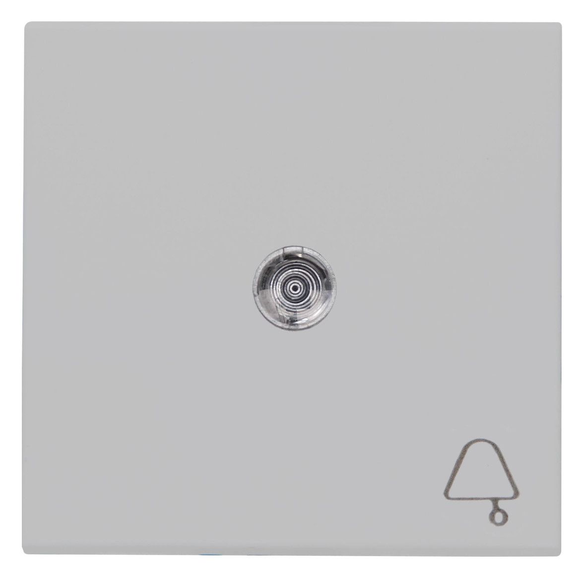 Kopp 490455007 HK07 Flächenwippe m.Linse u.Symbol "Glocke" grau matt
