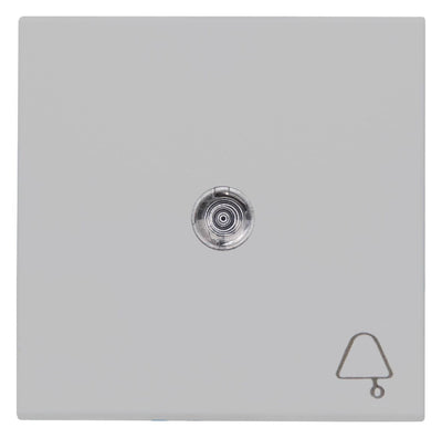 Kopp 490455007 HK07 Flächenwippe m.Linse u.Symbol "Glocke" grau matt