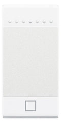BTicino N4915AEN LivingLight Wippe 1M m.Symbol STOP Weiß