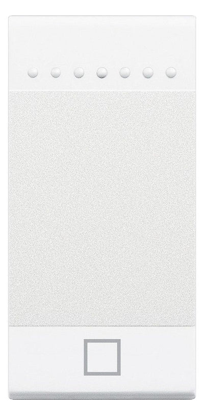 BTicino N4915AEN LivingLight Wippe 1M m.Symbol STOP Weiß