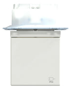 Mert MEG 2314-0319 SCHUKO-Steckdose BRS Klappd. IP44 StK polarweiß glänz. Sys.M