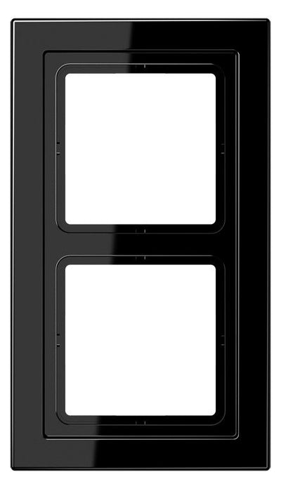 Jung LSD982SW Rahmen 2fach LS/FD-design schwarz