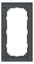 Mert MEG 4025-3614 M-Pure-Rahmen 2fach o.Mittelsteg anthrazit