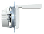 Mert MEG 2314-0325 SCHUKO-Steckdose BRS Klappd. IP44 StK aktivweiß glänz. Sys.M