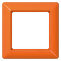 Jung AS581BFO Rahmen 1fach bruchsicher Serie AS orange