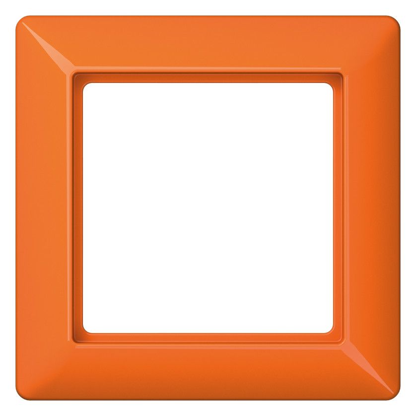 Jung AS581BFO Rahmen 1fach bruchsicher Serie AS orange