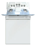 Mert MEG 2314-0325 SCHUKO-Steckdose BRS Klappd. IP44 StK aktivweiß glänz. Sys.M