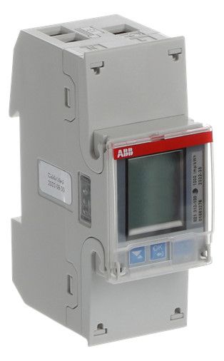 ABB B21 312-100 Wechselstromzähler, RS485 Silber, 1Ph, Direktanschluss 65A