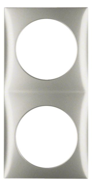 Berker 918262524 Rahmen 2fach Integro Flow edelstahl lackiert