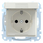 Mert MEG 2314-0319 SCHUKO-Steckdose BRS Klappd. IP44 StK polarweiß glänz. Sys.M