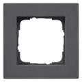 GIRA 0211235 Abdeckrahmen 1fach flach E2 Anthrazit
