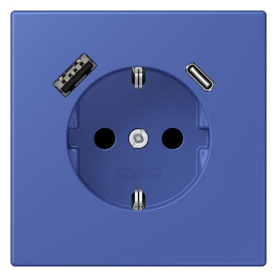 Jung LC1520-15CA206 SCHUKO-Steckd.m.USB Typ AC LC32020