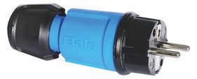 Bals 7370 Schuko-Stecker 16A 3p IP44 blau belg./franz.