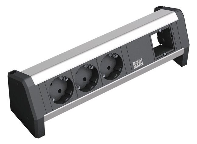 Bachmann 902.000 DESK 3xSchuko 1xABD GST18