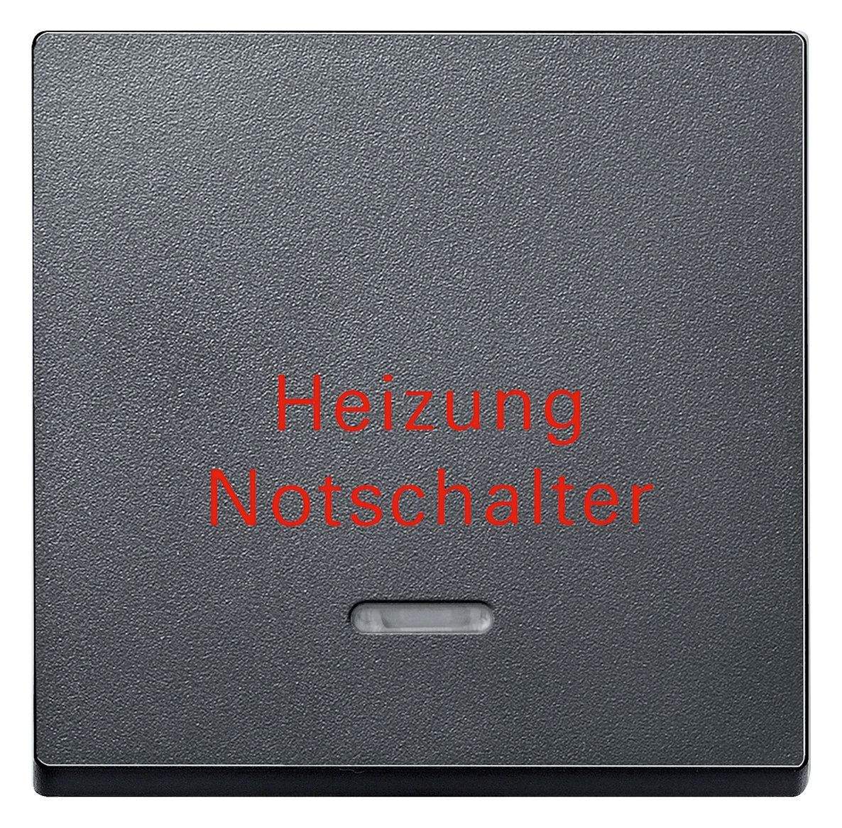 Mert 431814 Wippe m.Kontrollfenster+ Aufd. Heizungsnot anthrazit System M