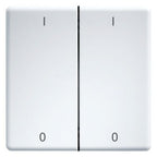 Eltako DW-FT55-rw+IO Doppelwippen 55er Design u.E-Design55 reinweiß 30000988