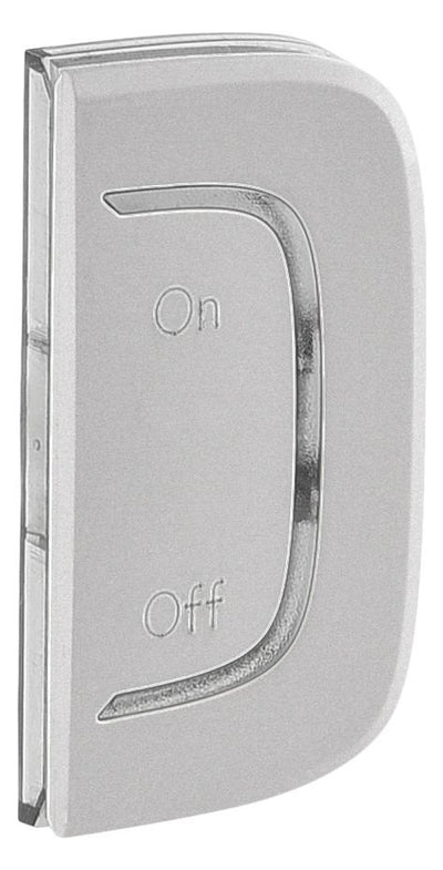 Legrand 755549 Wippe 1M rechts ON-OFF Valena Allure Aluminium