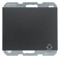Berker 47517206 Steckdose SCHUKO+Klappd. selbstschl. u.erh.BS K.1 anthrazit matt