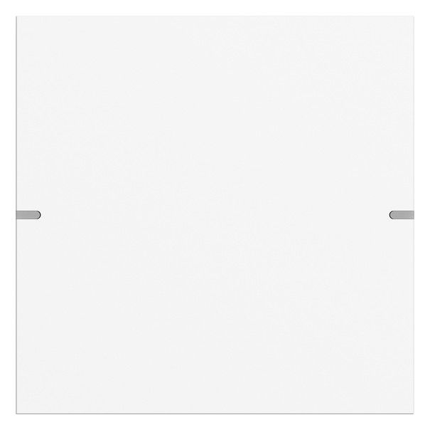GIRA 5021927 Wippenset 1fach Tastsensor4 TS4 Aluminium Reinweiß seidenmatt (lack)