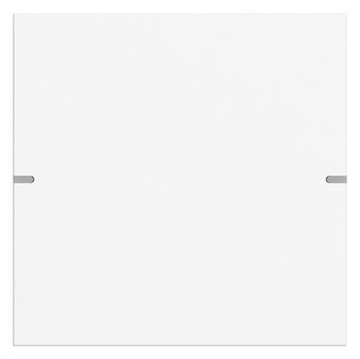 GIRA 5021927 Wippenset 1fach Tastsensor4 TS4 Aluminium Reinweiß seidenmatt (lack)