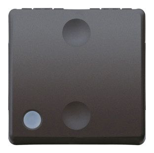 GEWISS GW21589 Wechselschalter Aus System beleuchtbar 2M 1P 16AX Schwarz