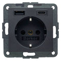 Berker 48141606 Steckdose SCHUKO/USB AC 20W PD B3 ant mt