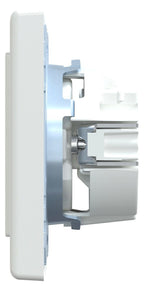 Mert MEG 2301-1425 SCHUKO-Steckdose StK volle Platte aktivweiß glänz. M-SMART