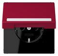 Jung LC1520BFNAKL229 SCHUKO-Steckd.KI m. Klappdeckel m.S