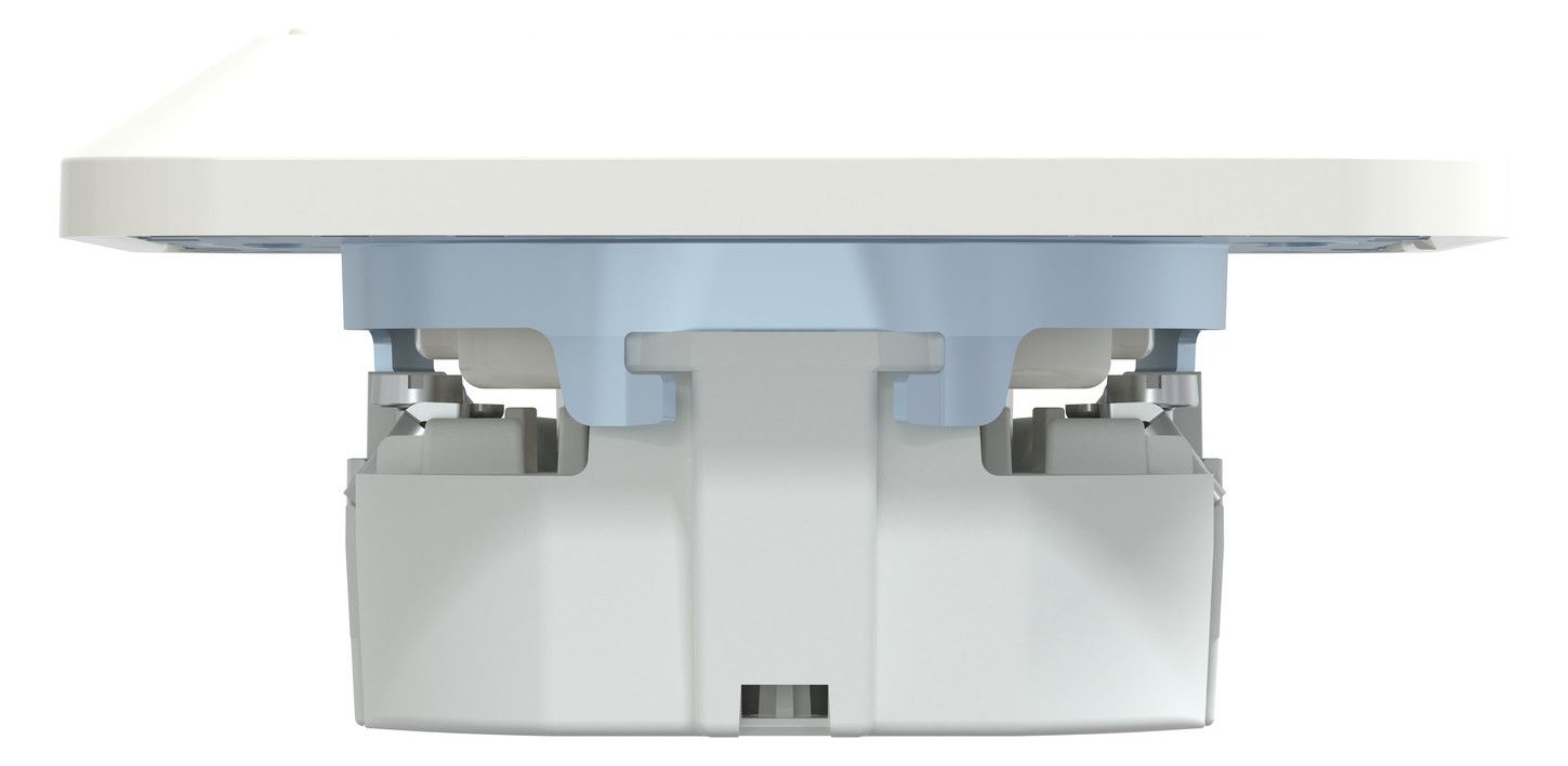 Mert MEG 2301-1019 SCHUKO-Steckdose StK volle Platte polarweiß glänzend 1-M
