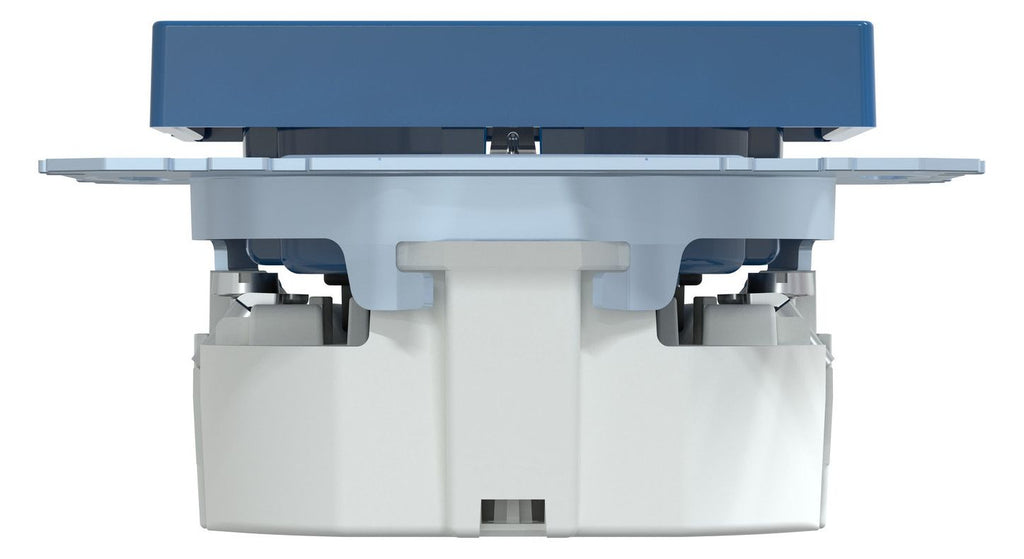 Mert MEG 2302-0378 SCHUKO-Steckdose BRS Sonder m.Schriftfeld StK blau System M