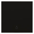Panasonic WDTR00161EBE-EU1 Plus 55 Wippe matt schwarz m.Symbol Licht
