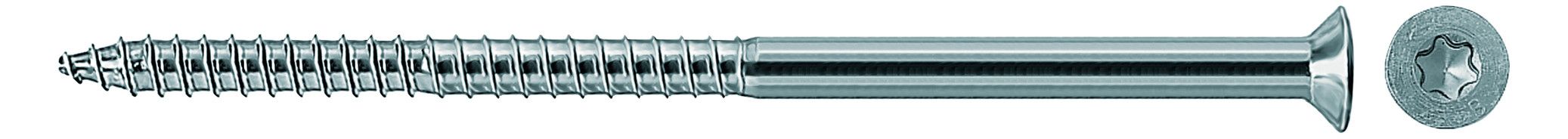 Fischer 089172 Sicherheitsschraube 7,0x105 T Senkkopf