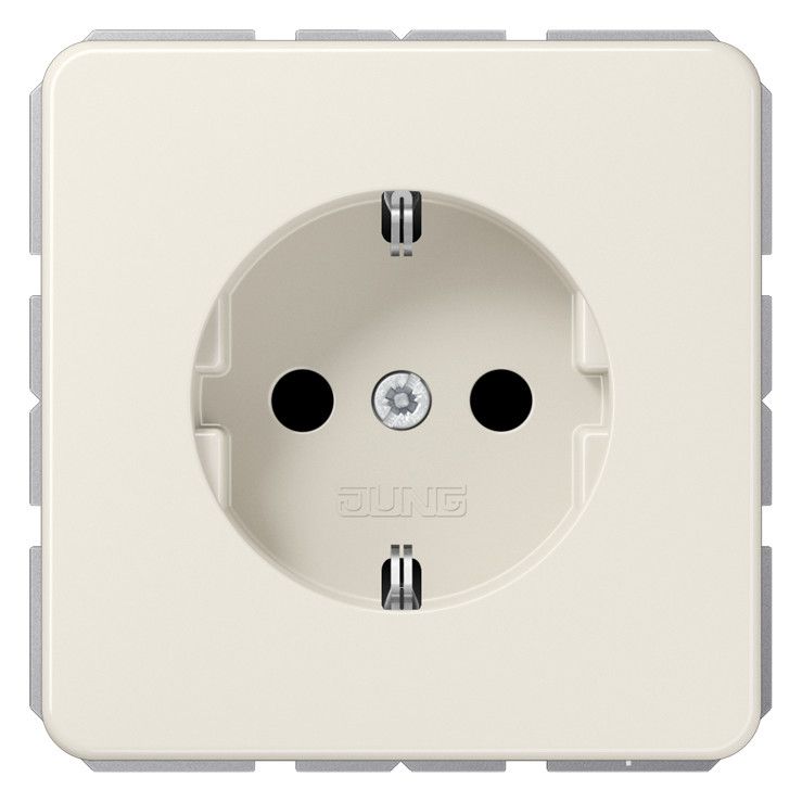 Jung CD 1520 KI SCHUKO-Steckdose 16A 250V Berührungs.- schutz