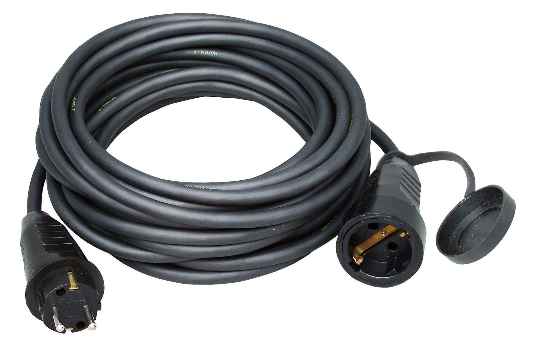 Kopp 140425040 Gummi verl Schuko Gummi Stecker u.Schuko Kuppl.m.25m ltg