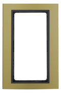 Berker 13093016 Rahmen m.großem Ausschnitt B.3 Alu gold/anthrazit