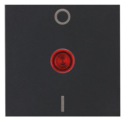 Kopp 491992008 HK07 Flächenwippe 2P m.Linse rot anthrazit