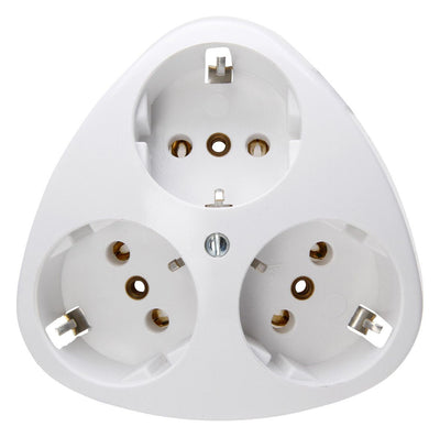 Kopp 111402005 STANDARD Schuko Steckdose 3f Komplettgerät arktisweiß