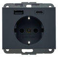 Berker 48147006 Steckdose SCHUKO/USB AC 20W PD Kx ant mt