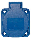 Legrand 057670 Einbau SCHUKO Steckdose P17 Tempra 16A blau deutscher Standard